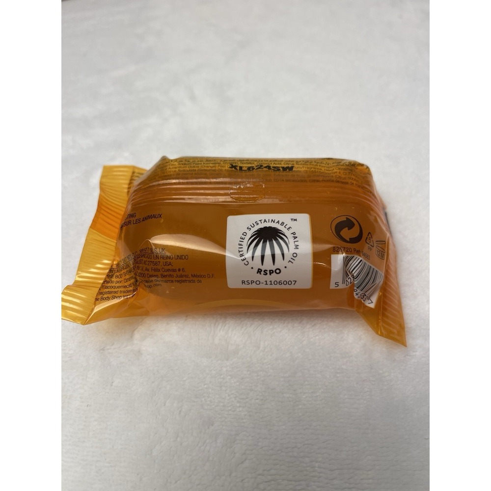The Body Shop Satsuma Soap Savon 3.5 Oz NEW SEALED Clementine 100g - Picture 3 of 3